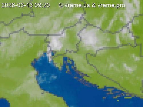 Oblačnost Slovenija