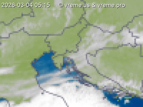 Oblačnost Slovenija