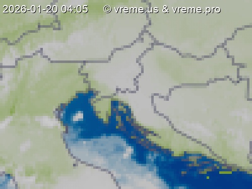 Oblačnost Slovenija