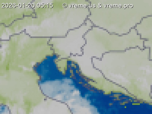 Oblačnost Slovenija