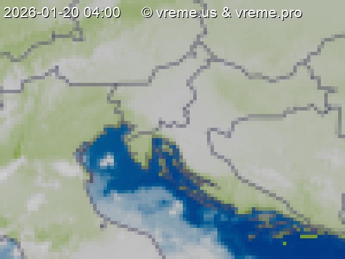 Oblačnost Slovenija