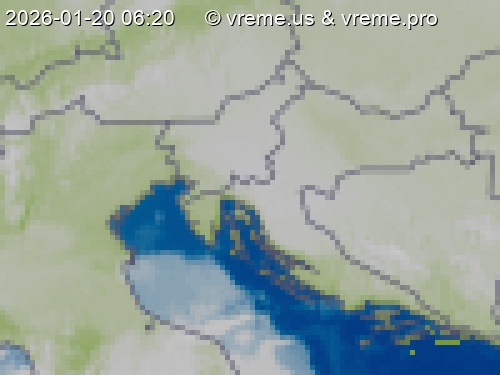 Oblačnost Slovenija