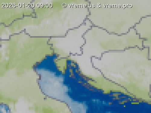 Oblačnost Slovenija