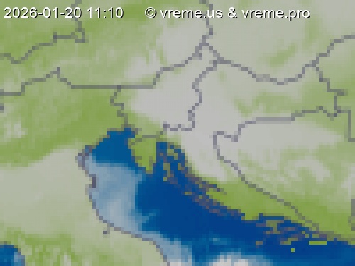 Oblačnost Slovenija