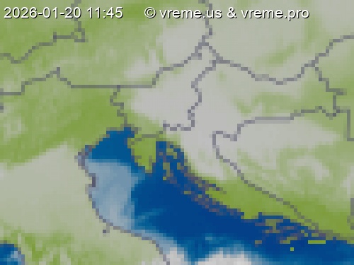 Oblačnost Slovenija