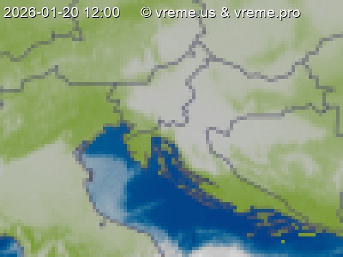 Oblačnost Slovenija