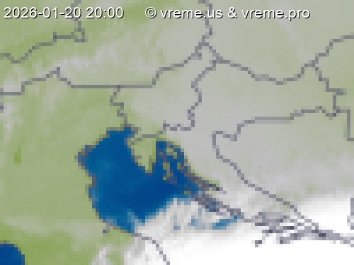 Oblačnost Slovenija