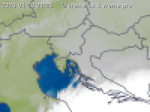 Oblačnost Slovenija