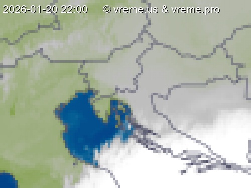 Oblačnost Slovenija