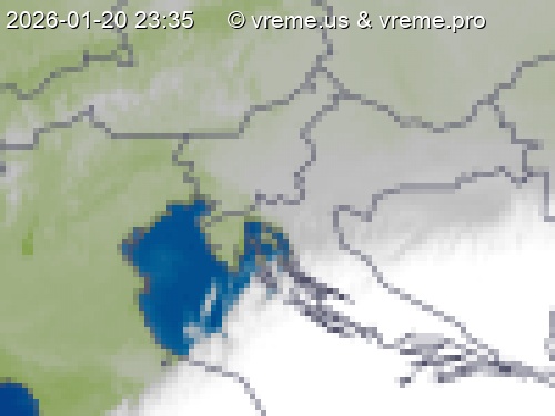 Oblačnost Slovenija
