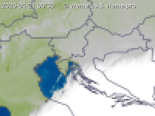 Oblačnost Slovenija
