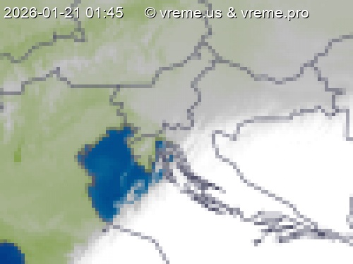 Oblačnost Slovenija