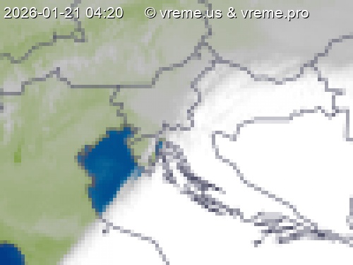 Oblačnost Slovenija
