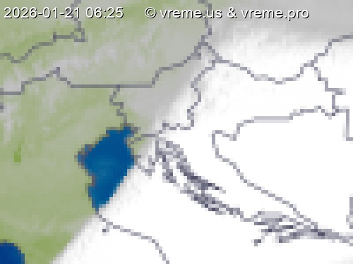 Oblačnost Slovenija