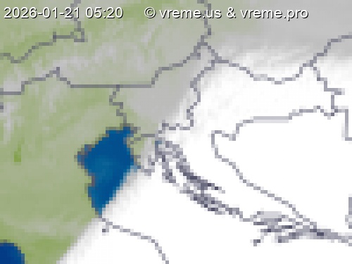 Oblačnost Slovenija