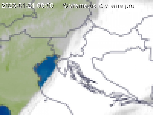 Oblačnost Slovenija