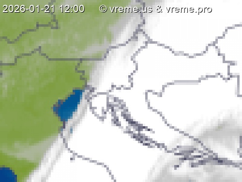 Oblačnost Slovenija