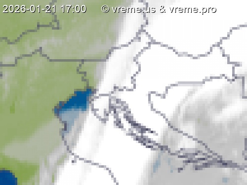 Oblačnost Slovenija