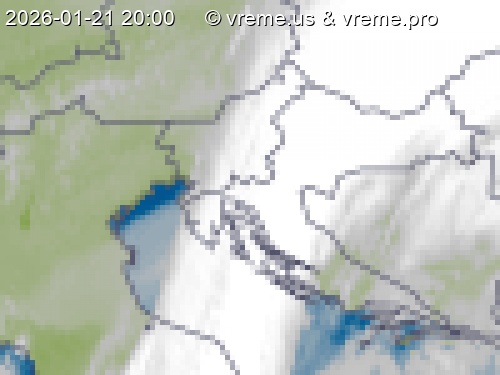 Oblačnost Slovenija