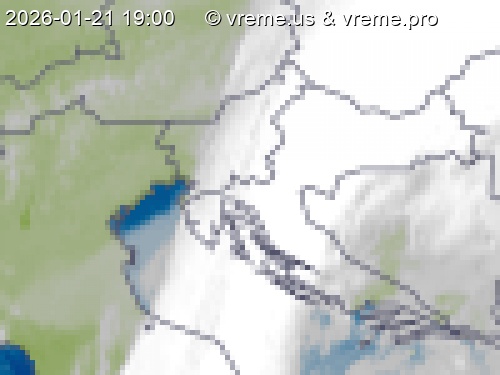 Oblačnost Slovenija