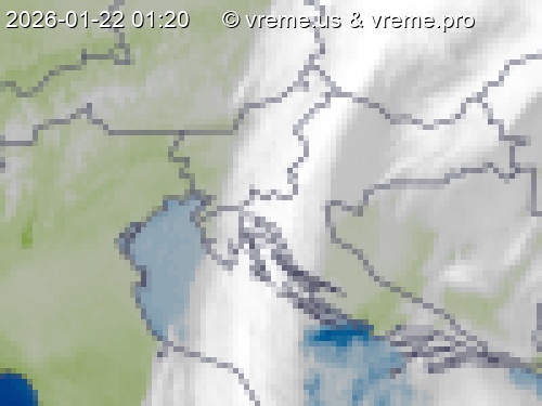 Oblačnost Slovenija