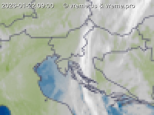 Oblačnost Slovenija