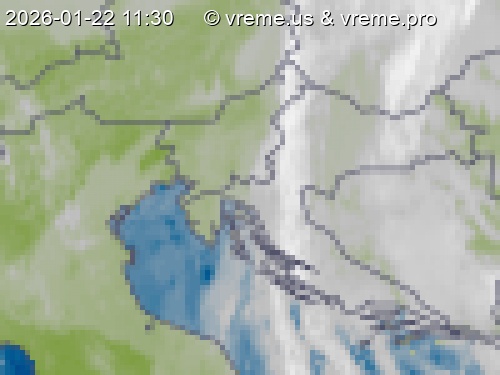 Oblačnost Slovenija