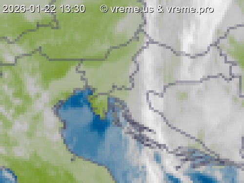 Oblačnost Slovenija