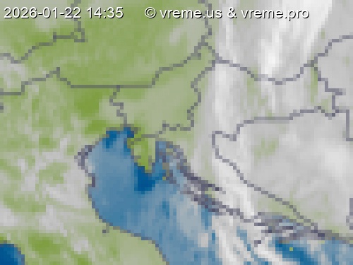 Oblačnost Slovenija