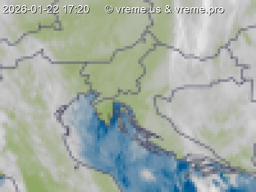 Oblačnost Slovenija