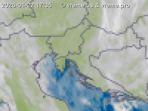 Oblačnost Slovenija