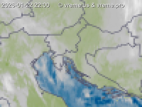 Oblačnost Slovenija