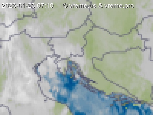 Oblačnost Slovenija