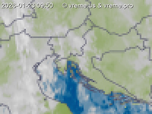Oblačnost Slovenija