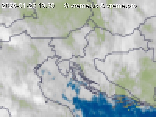 Oblačnost Slovenija
