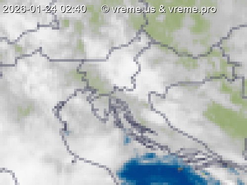 Oblačnost Slovenija