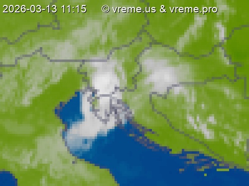 Oblačnost Slovenija