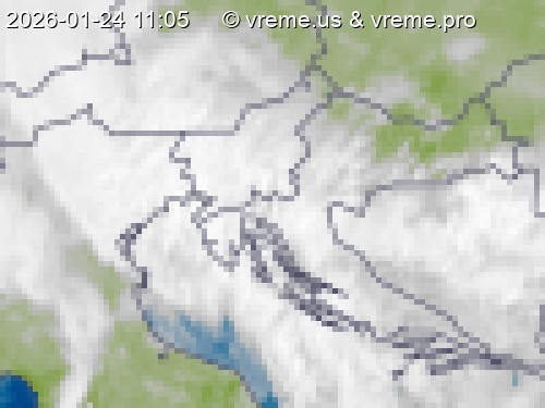 Oblačnost Slovenija