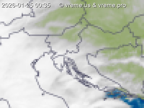Oblačnost Slovenija