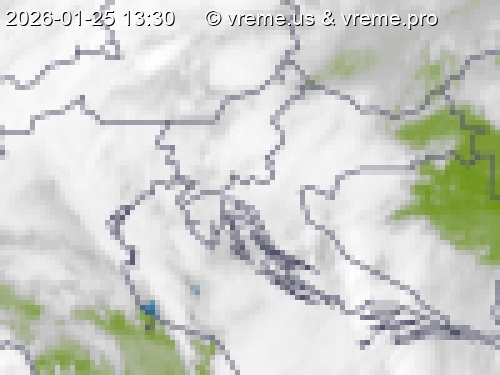 Oblačnost Slovenija