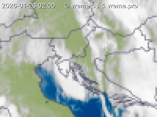 Oblačnost Slovenija