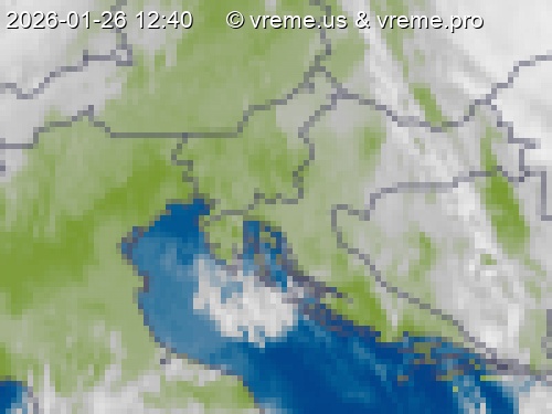 Oblačnost Slovenija