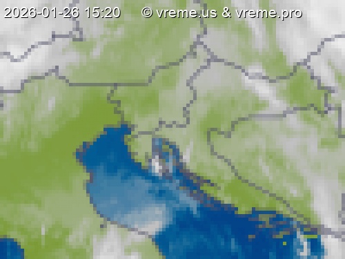 Oblačnost Slovenija