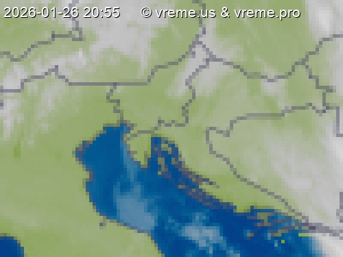 Oblačnost Slovenija