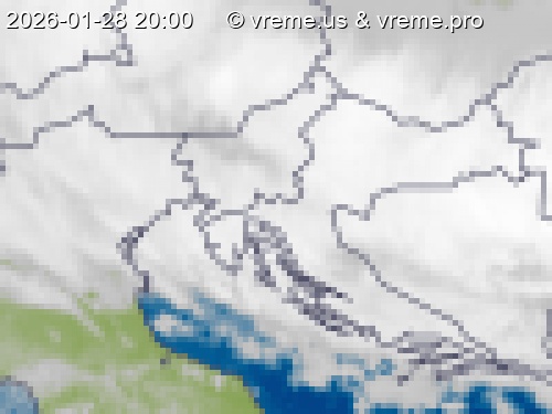 Oblačnost Slovenija