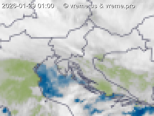 Oblačnost Slovenija