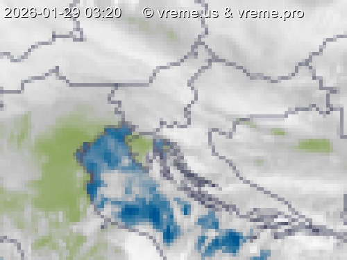 Oblačnost Slovenija