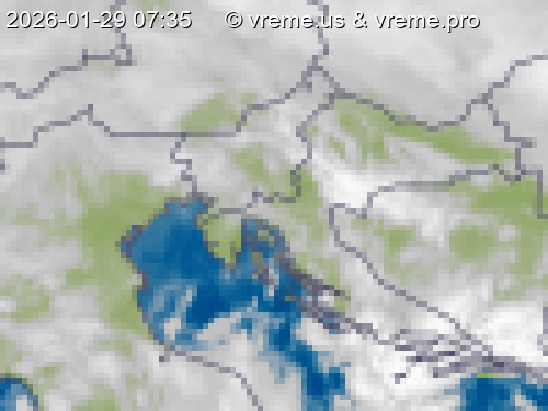 Oblačnost Slovenija