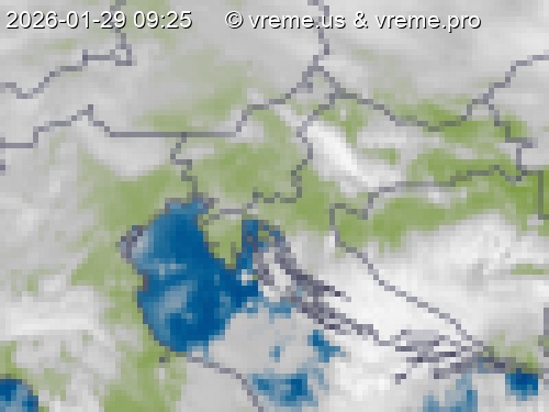 Oblačnost Slovenija