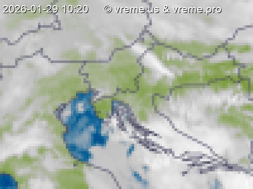 Oblačnost Slovenija